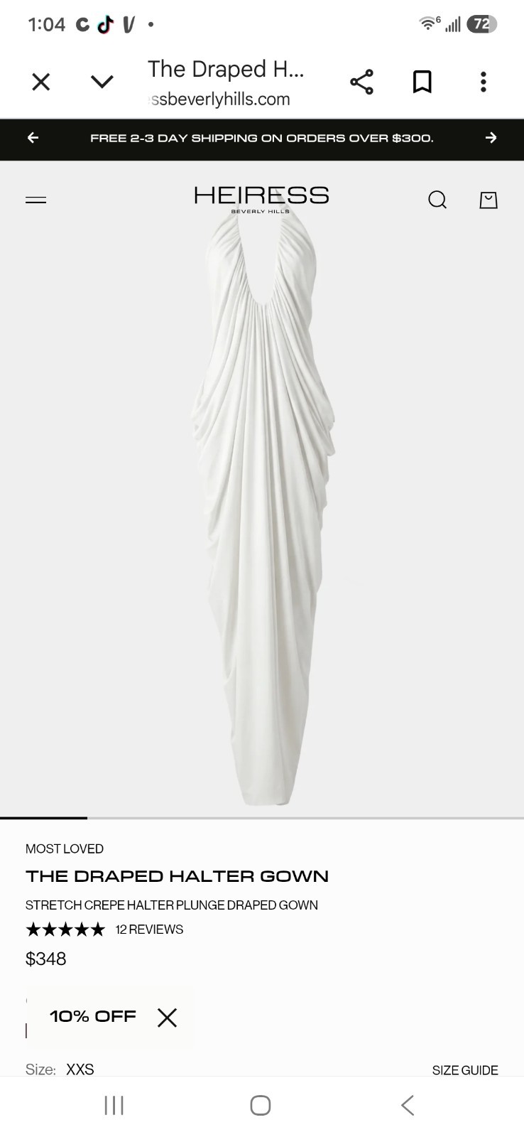 Heiress Of Beverly Hills dress Heiress Of Beverly Hills dress