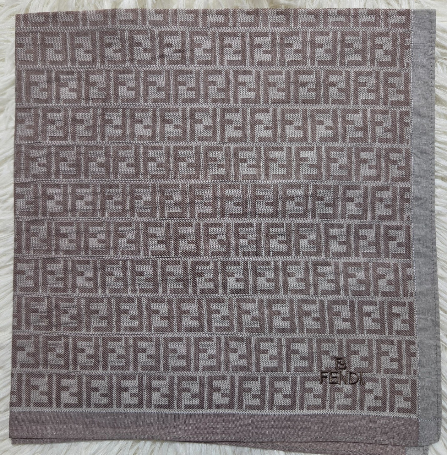 Vintage Fendi Handkerchief, Pocket square 19