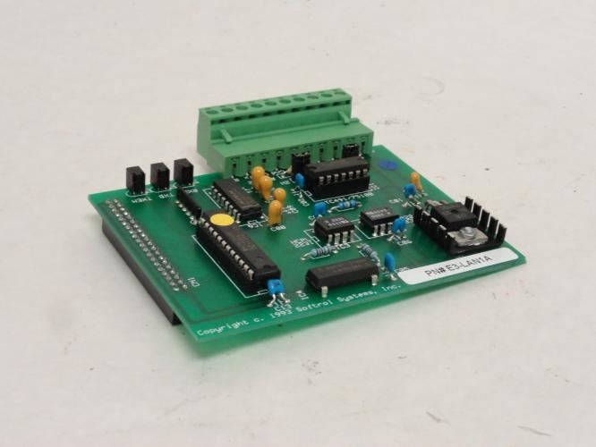 209655 New-No Box; Softrol Systems E3-LAN1A Comm Card; Lan-1; RS-485 209655 New-No Box; Softrol Systems E3-LAN1A Comm Card; Lan-1; RS-485