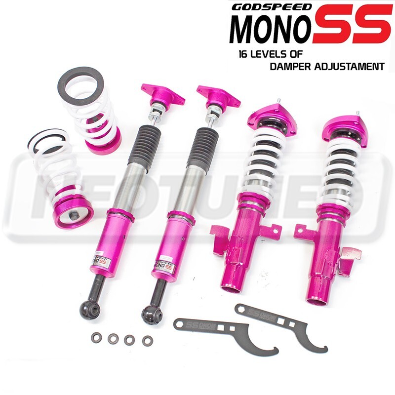 GODSPEED MONOSS DAMPER COILOVERS STRUT KIT FOR MAZDA 3 MAZDASPEED3 (BK) 2007-09 GODSPEED MONOSS DAMPER COILOVERS STRUT KIT FOR MAZDA 3 MAZDASPEED3 (BK) 2007-09
