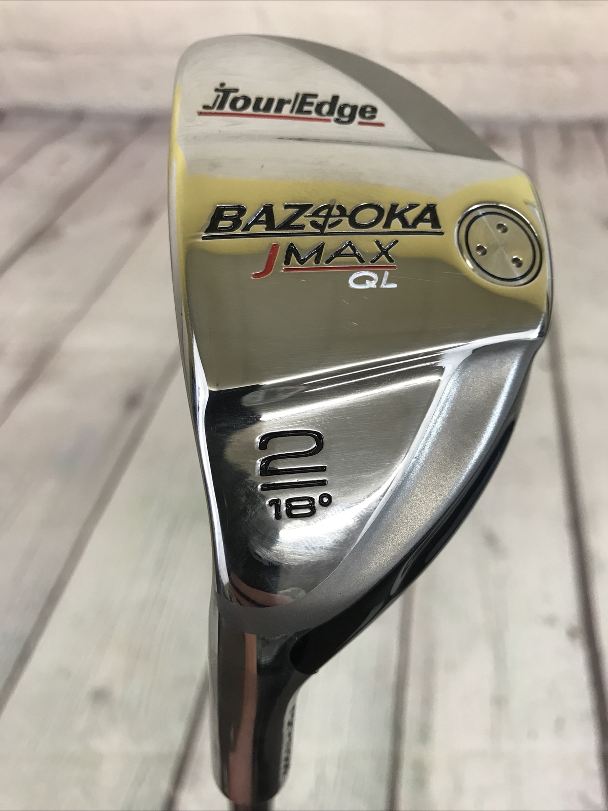 Tour Edge Bazooka JMAX QL #2 Hybrid Ironwood 18° Left Handed CUSTOM Tour Edge Bazooka JMAX QL #2 Hybrid Ironwood 18° Left Handed CUSTOM