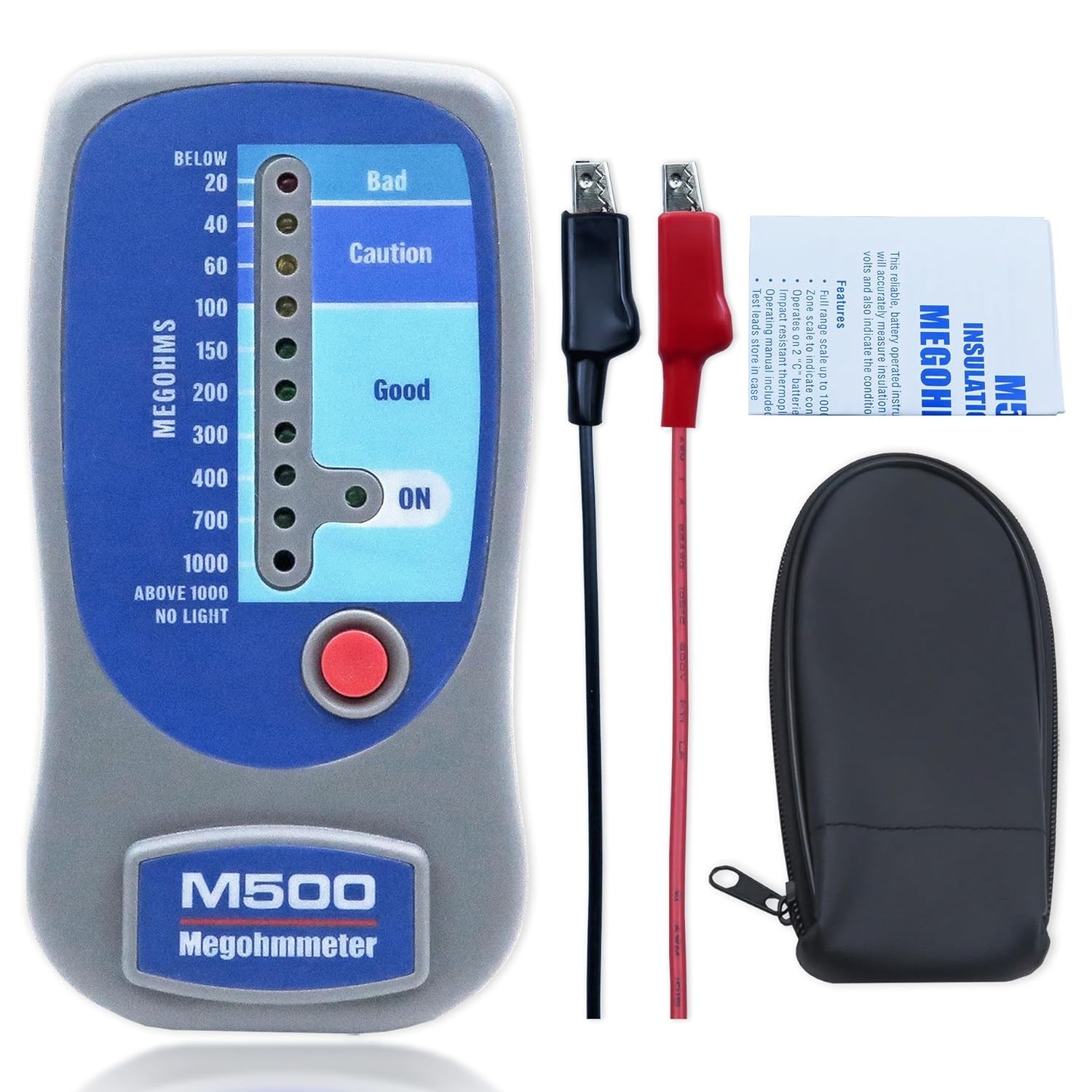 M500 Insulation Tester MEGOHMMETER