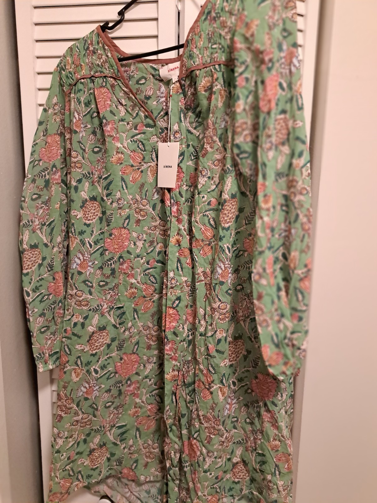 Xirena Women’s Nyssa Dress Green Jade Size Medium NWT Xirena Women’s Nyssa Dress Green Jade Size Medium NWT