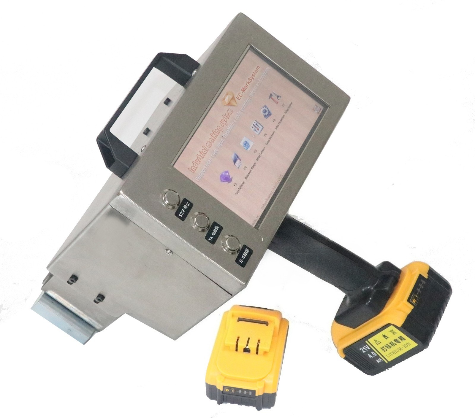 Handheld Dot Peen Marking Machine VIN Code Chassis Number Metal Printer 150*40MM