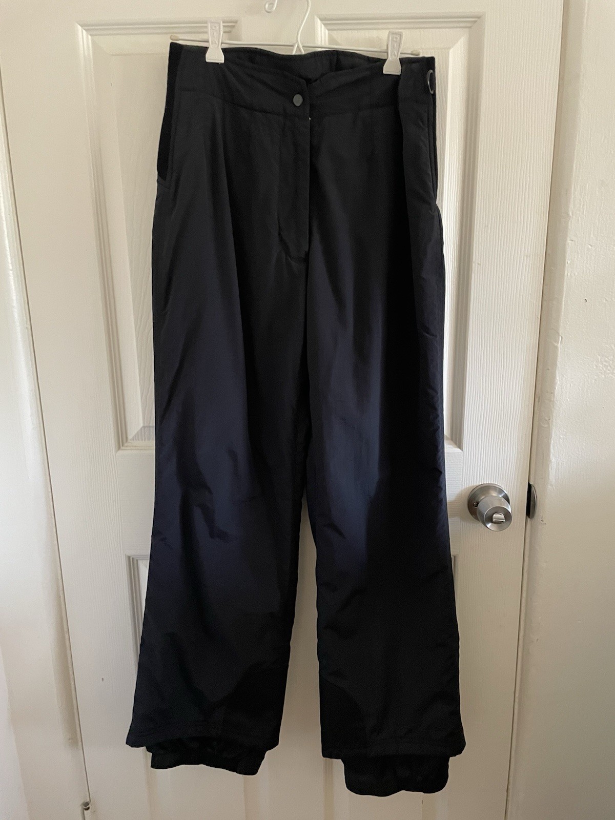 Obermeyer Women’s Black Snow Pants Size 10 Petite Short Excellent Condition