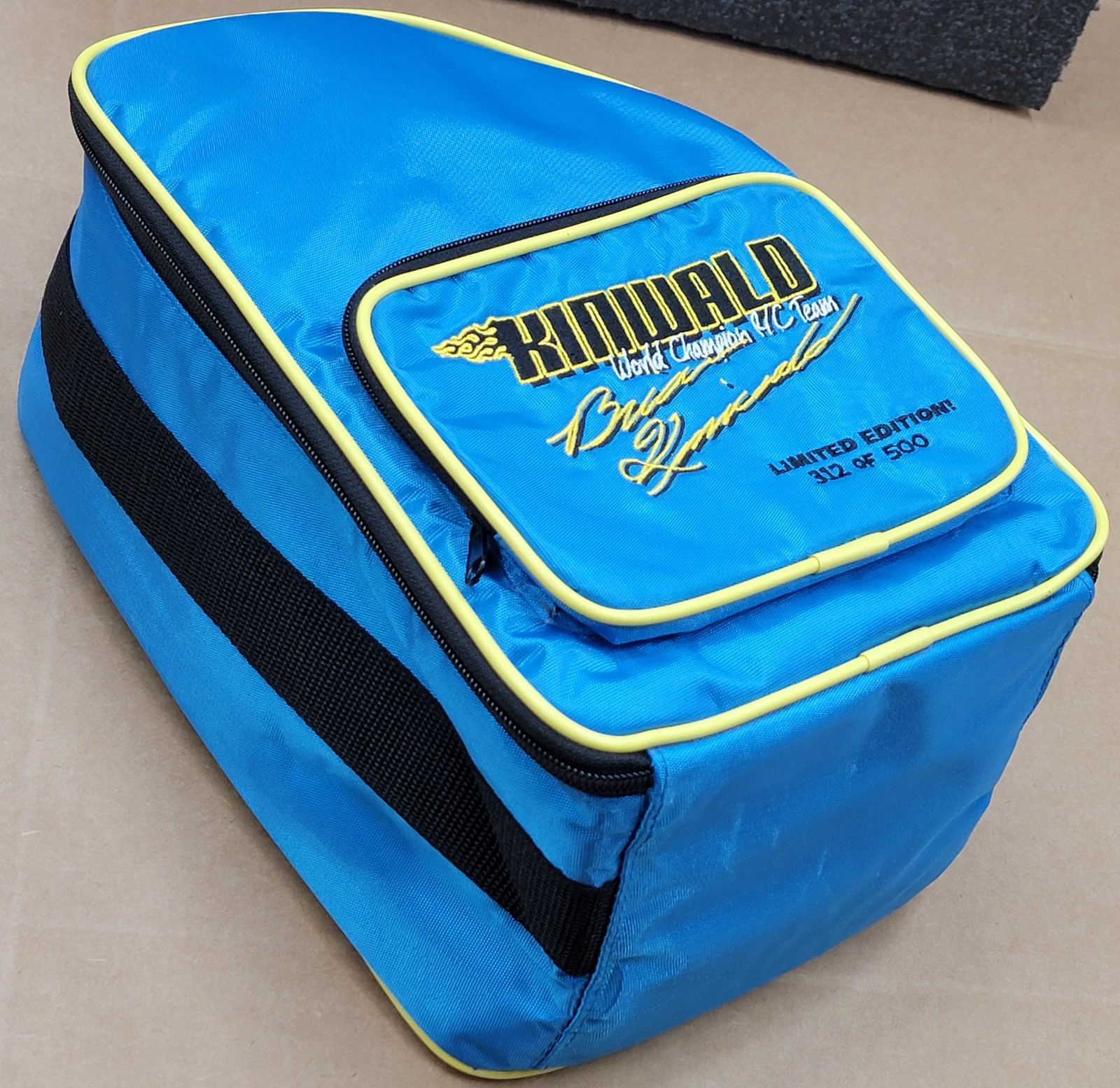 Vintage Limited Edition Brian Kinwald Embroidered Transmitter Bag #312 Of 500 Vintage Limited Edition Brian Kinwald Embroidered Transmitter Bag #312 Of 500