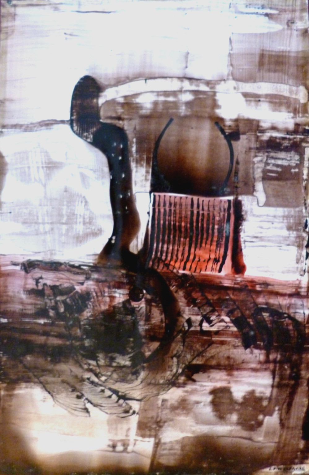 Jean-Pierre Vielfaure Acrylic on Paper Signed Abstract Art Abstract Art Art Art Jean-Pierre Vielfaure Acrylic on Paper Signed Abstract Art Abstract Art Art Art