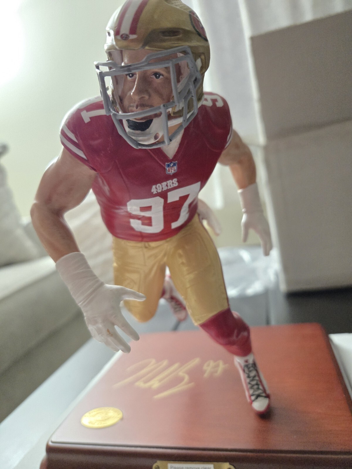 San Francisco 49ers Nick Bosa Dambury Mint Figurine 