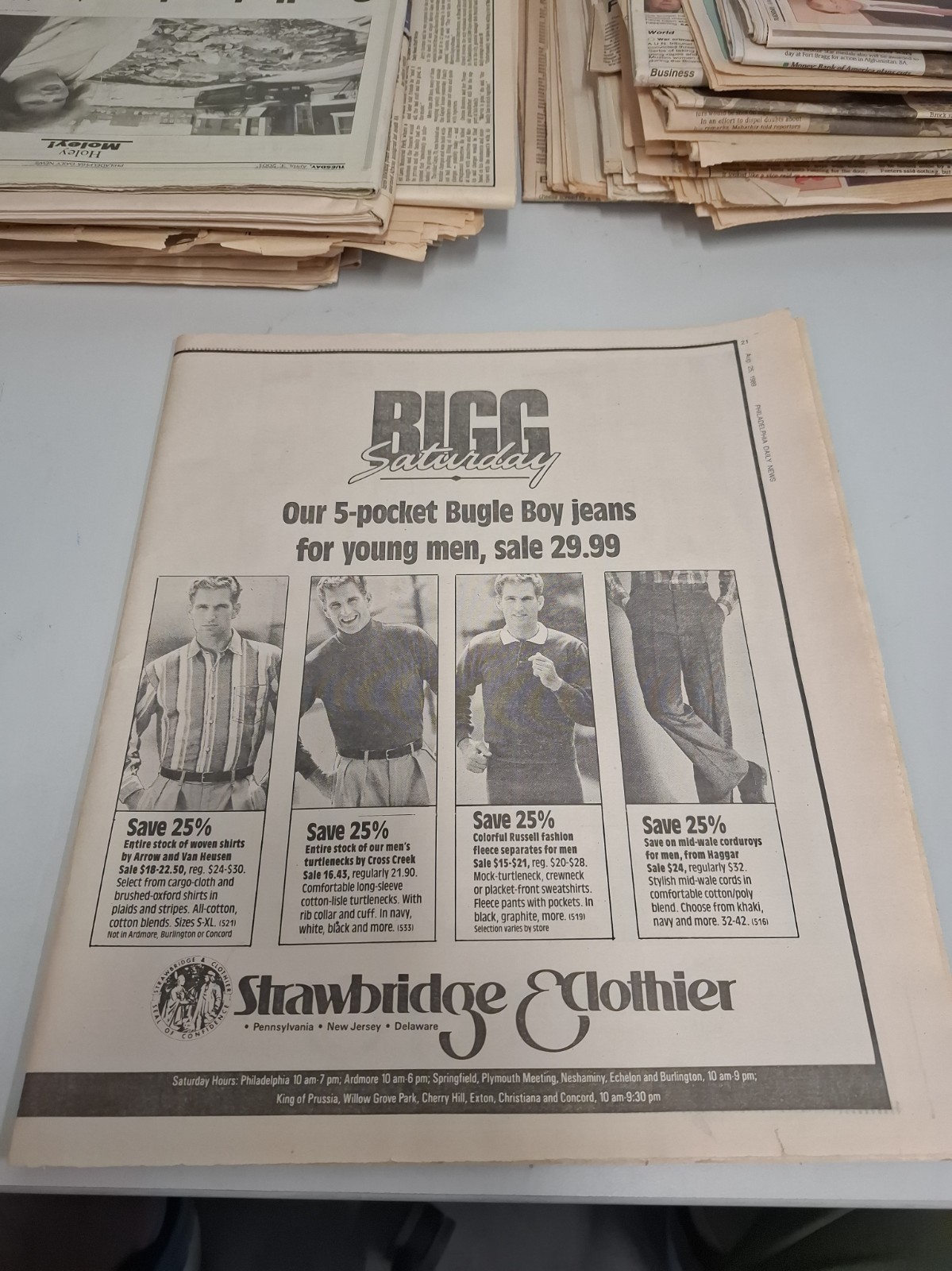 Vintahe Newspaper Philadelphia Daily News Aug 25 1989 Comics Ads Incomplete Vintahe Newspaper Philadelphia Daily News Aug 25 1989 Comics Ads Incomplete