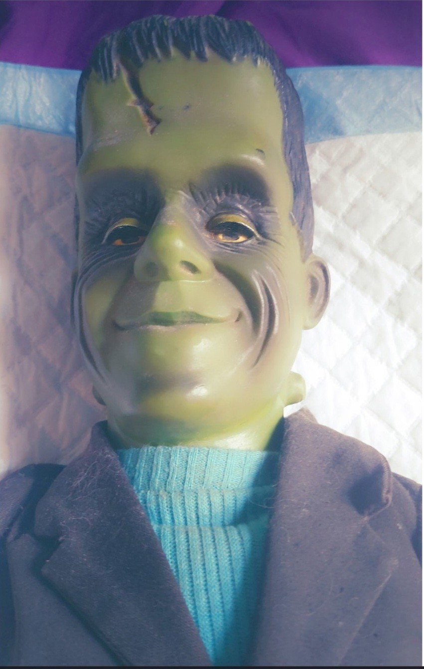 Mattel 1964 Talking Herman Munster Doll TALKS Mattel 1964 Talking Herman Munster Doll TALKS