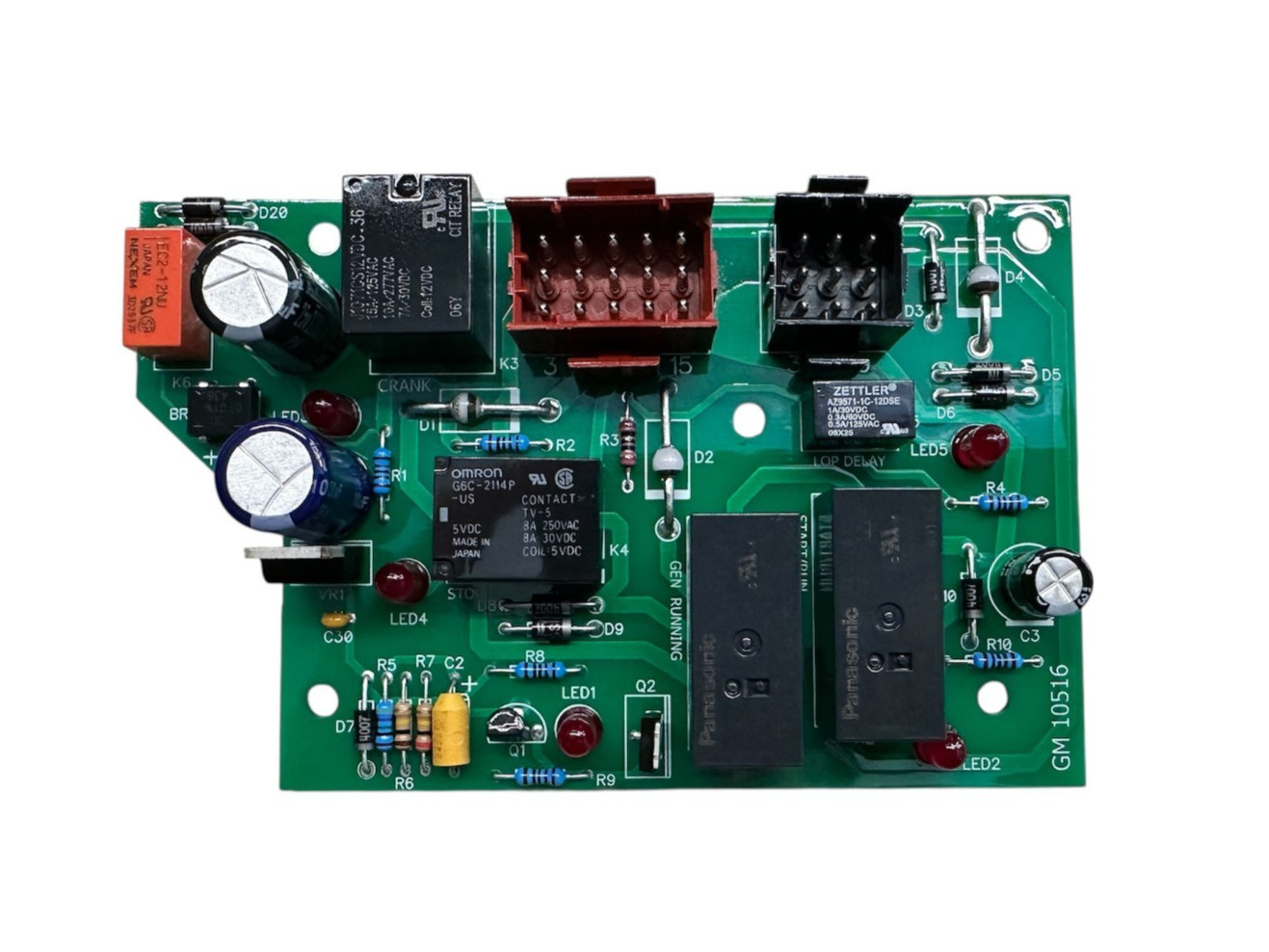 Kohler GM10516 PCB Assembly Control Board 60 Day Replacement Guaranty Kohler GM10516 PCB Assembly Control Board 60 Day Replacement Guaranty