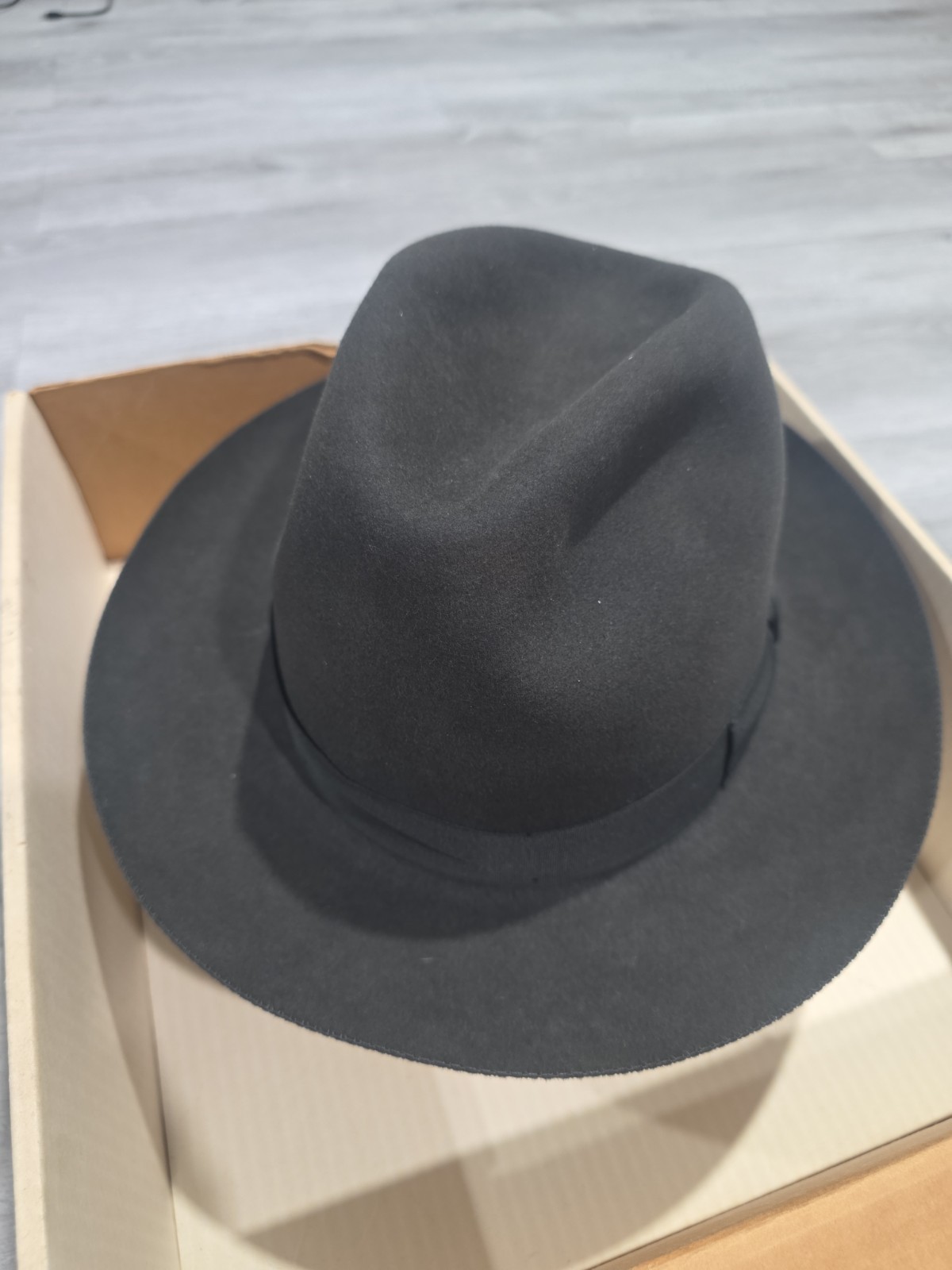 Borsalino Alessandria Como Hat Size  7  3/8 63 
