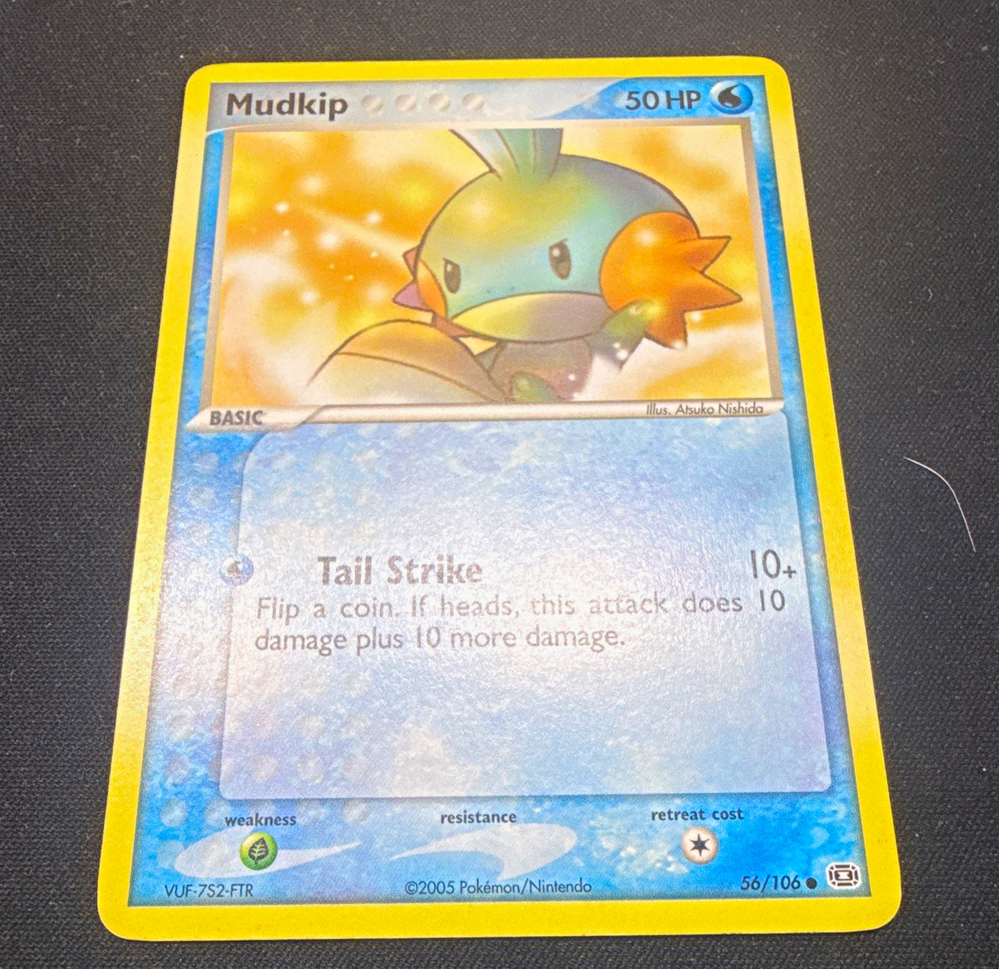The Pokémon Company Mudkip 56/106 EX Emerald Regular English 50 HP Basic