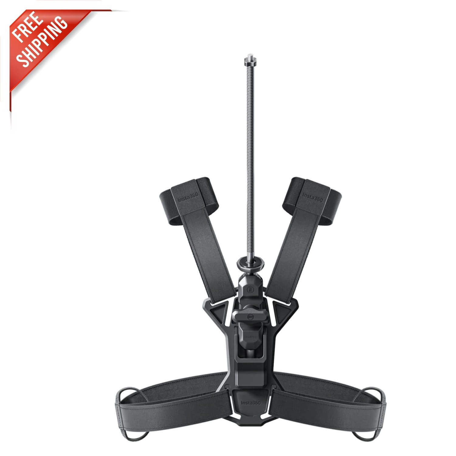 Insta360 Third-Person Backpack Mount - Rotatable, Lightweight Carbon Fiber