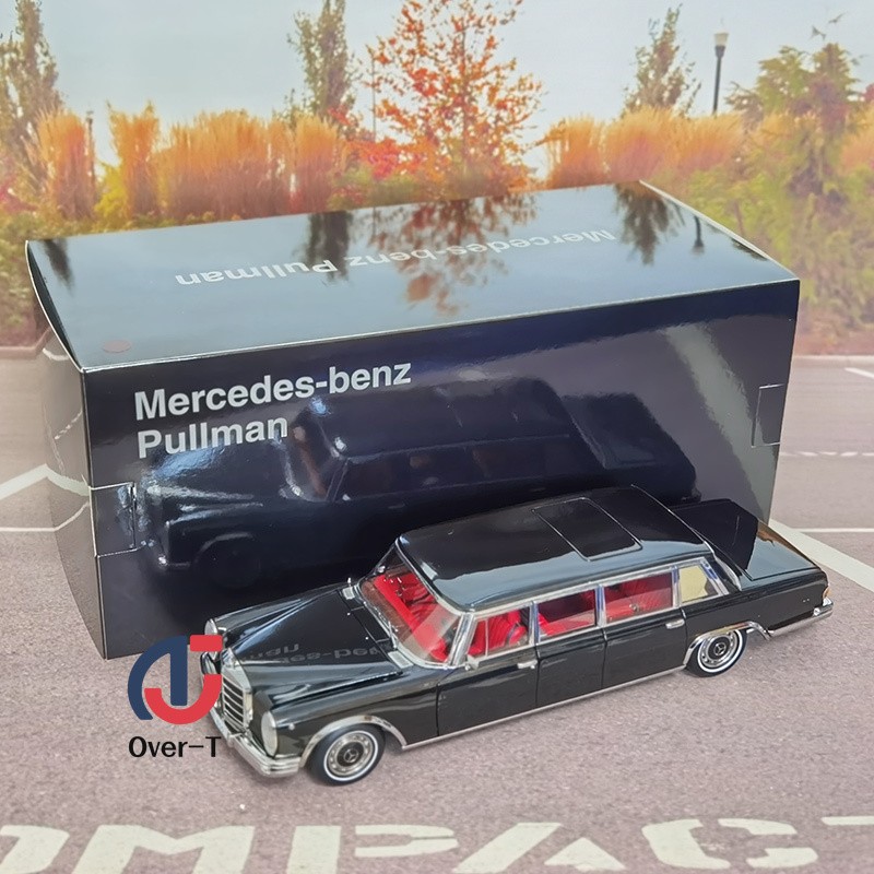 1/18 Kengfai  Mercedes Benz S600 Pullman W100 Black alloy openable model car