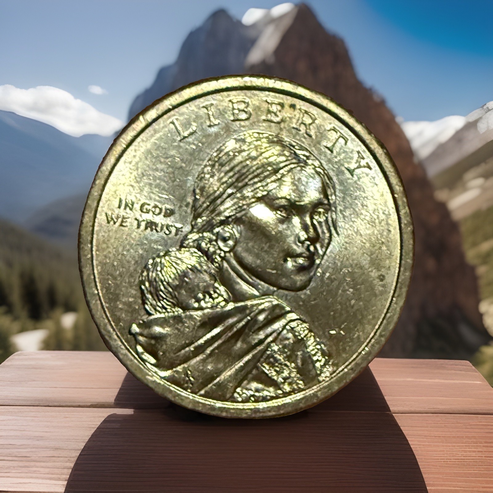 2009-P Sacagawea Native American $1 Dollar Coin United States Business Strike