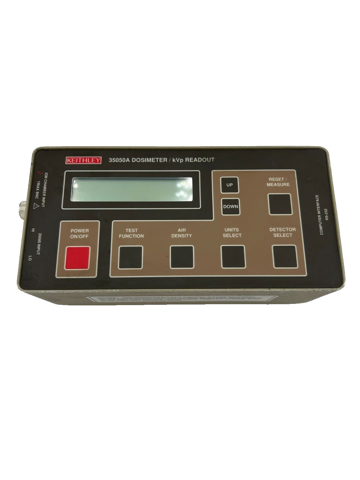 Keithley 35050A Dosimeter / kVp Readout Keithley 35050A Dosimeter / kVp Readout