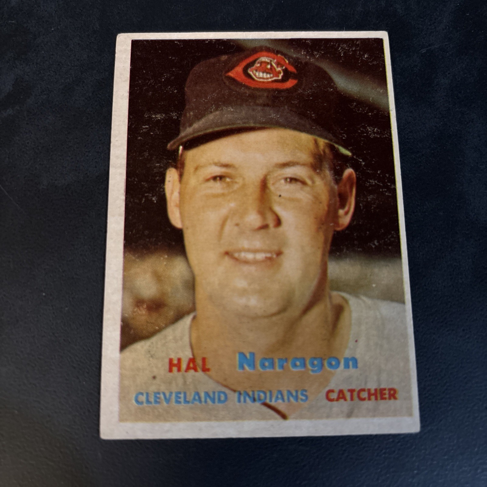 1957 Topps - Scarce Series Hal Naragon #347 1957 Topps - Scarce Series Hal Naragon #347