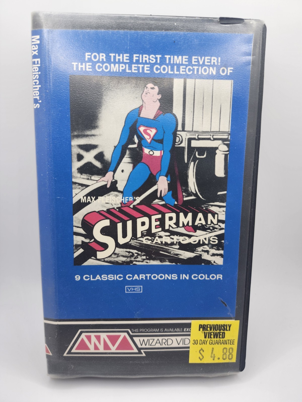 Max Fleischer's Superman Cartoons – 9 Classic Cartoons in Color Wizard Video Max Fleischer's Superman Cartoons – 9 Classic Cartoons in Color Wizard Video