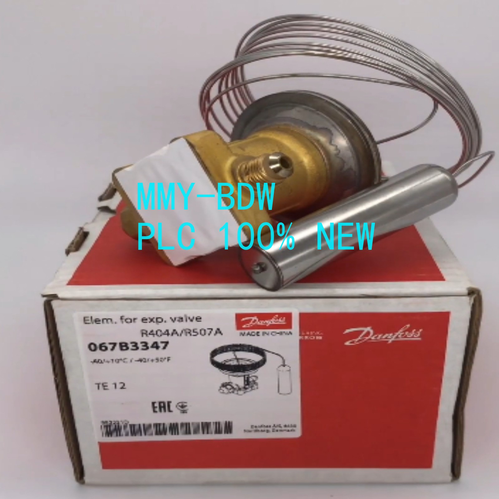 1PCS NEW in box For Danfoss TE12 067B3347 expansion valve 1PCS NEW in box For Danfoss TE12 067B3347 expansion valve