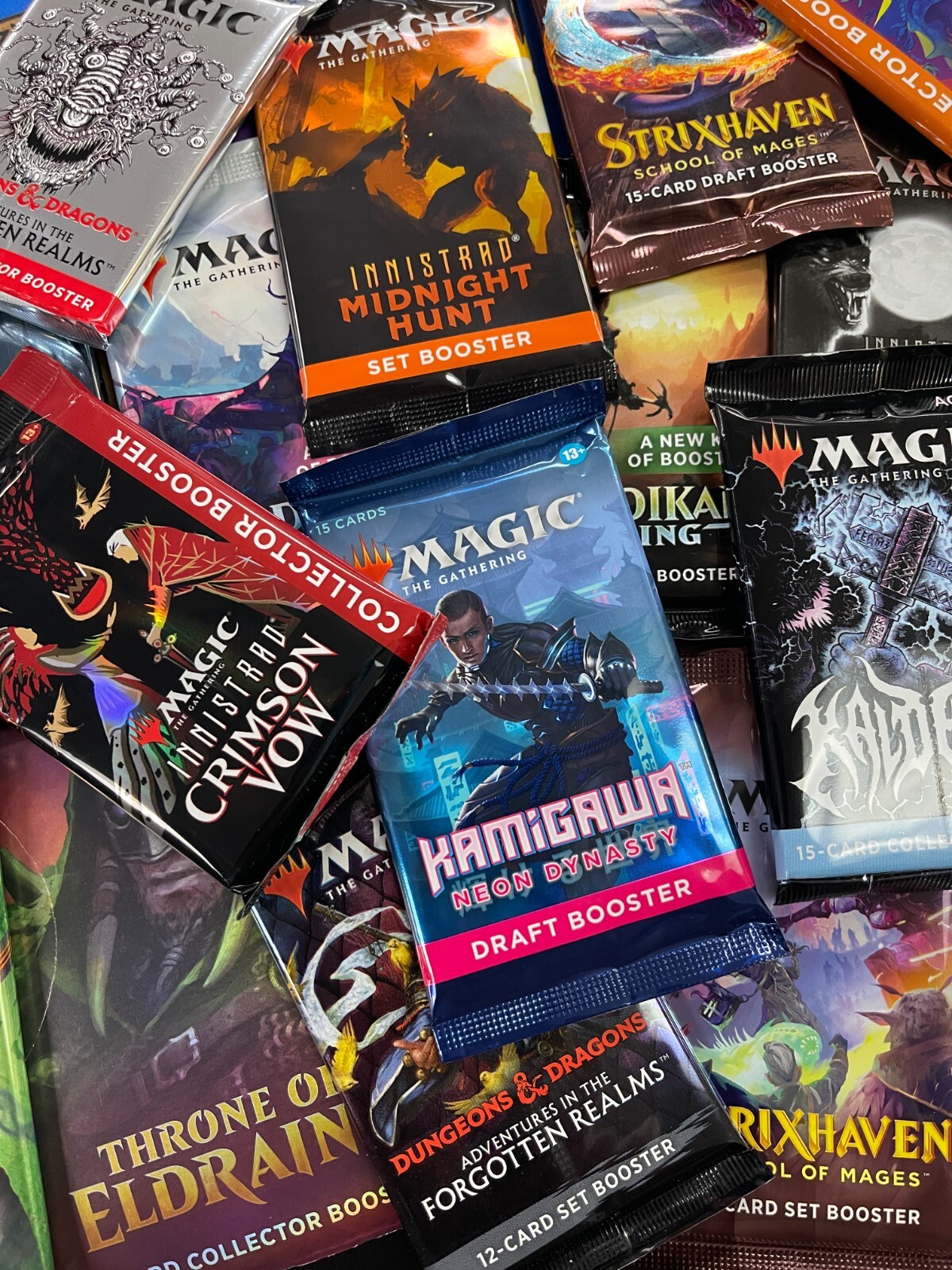 Magic: The Gathering LARGE Mystery Bundle with Packs, Decks, Sleeves & MORE