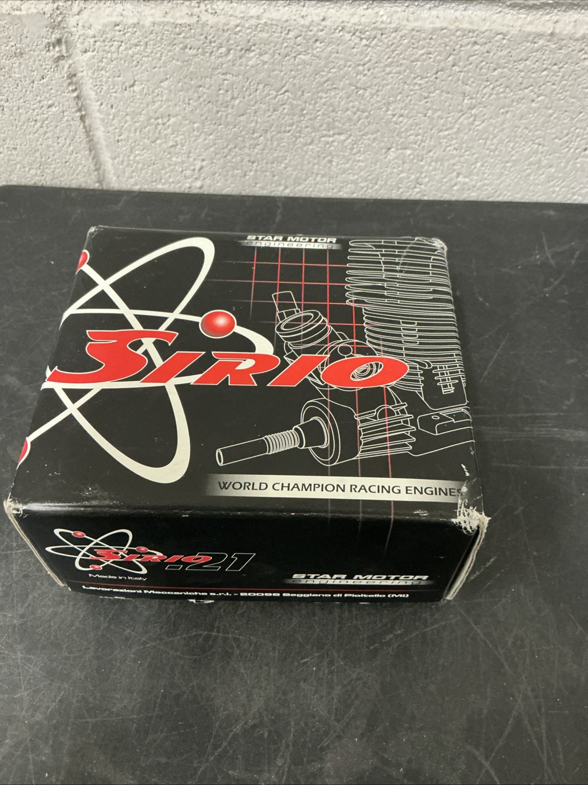 Vintage Sirio S-21BK Nitro Engine NIB \ Vintage Sirio S-21BK Nitro Engine NIB \