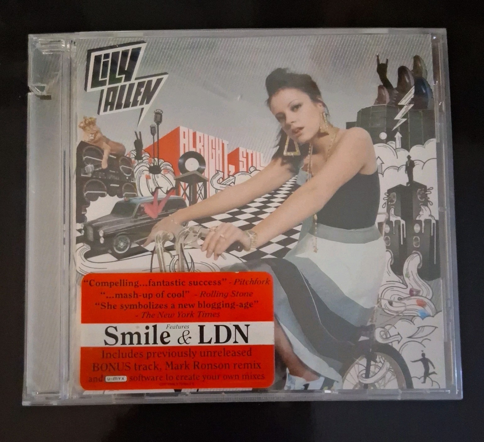 LILY ALLEN - ALRIGHT, STILL -2007 CAPITOL - CD WITH HYPE STICKER - NEW SEALED LILY ALLEN - ALRIGHT, STILL -2007 CAPITOL - CD WITH HYPE STICKER - NEW SEALED