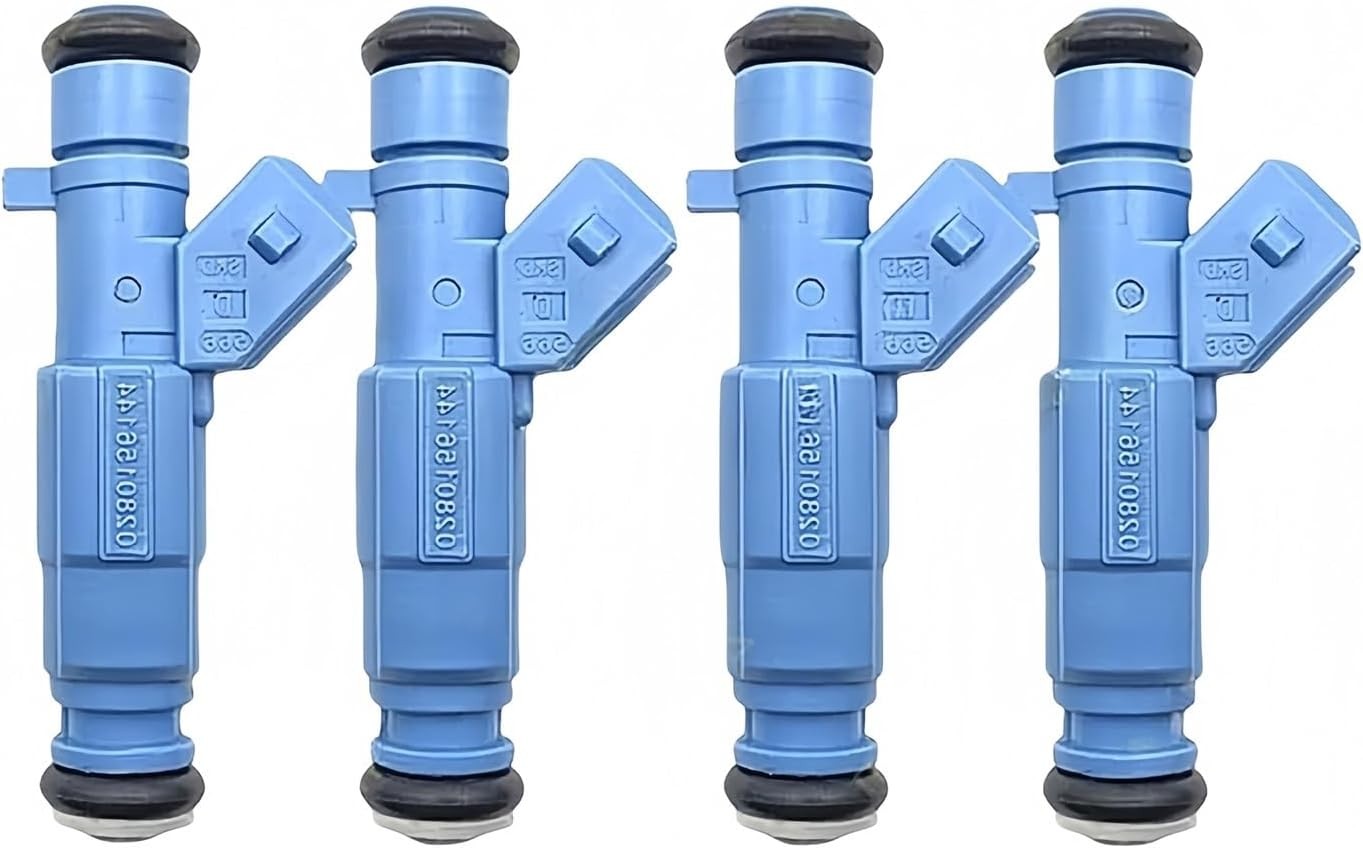 4pc Compatible For VW Gol G3 1.0 8V 2001-05 Hole Injector 0280156144 030906031T