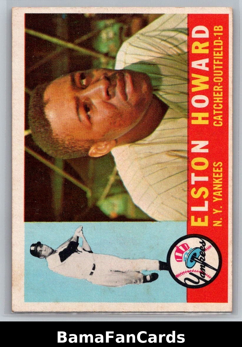 1960 Topps ELSTON HOWARD #65 EXMT Yankees *2637 1960 Topps ELSTON HOWARD #65 EXMT Yankees *2637
