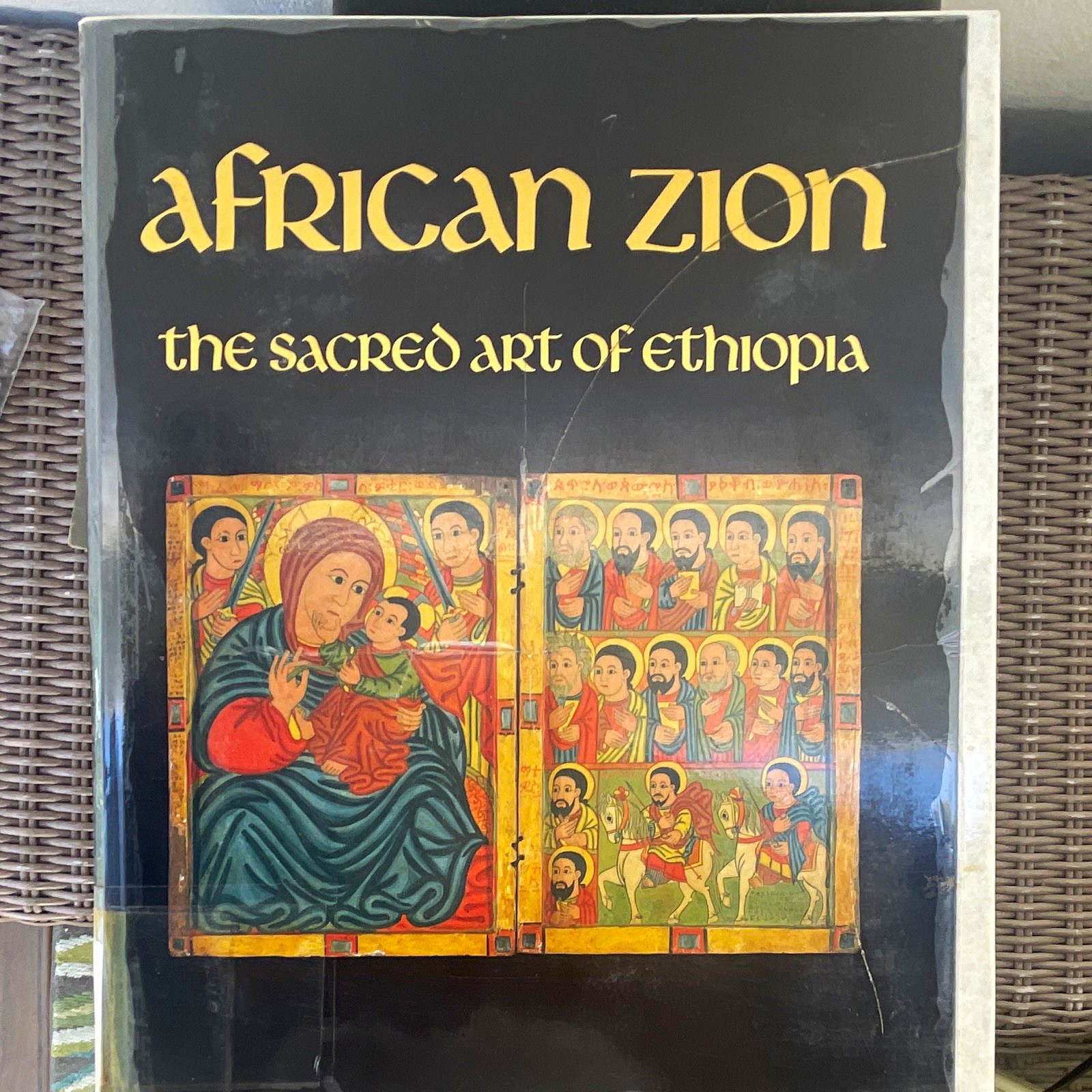African Zion: The Sacred Art of Ethiopia Art Nonfiction Book