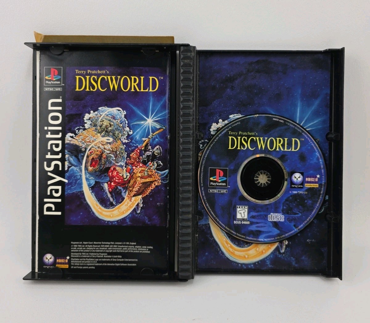 Terry Pratchett\'s Discworld – Sony PlayStation 1 PS1 Long Box – Complete w/...