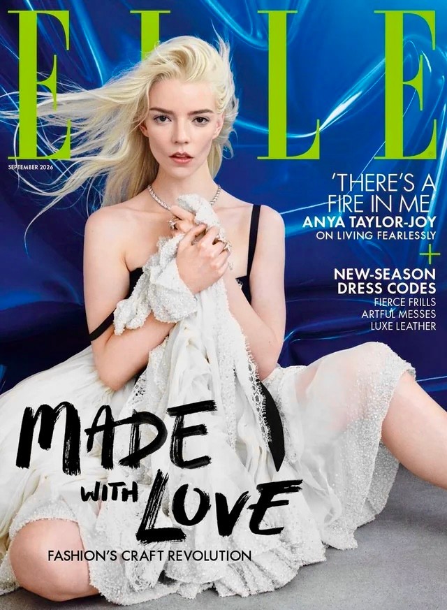 ANYA TAYLOR JOY - British Elle UK Magazine - September 2026 - NEW ANYA TAYLOR JOY - British Elle UK Magazine - September 2026 - NEW