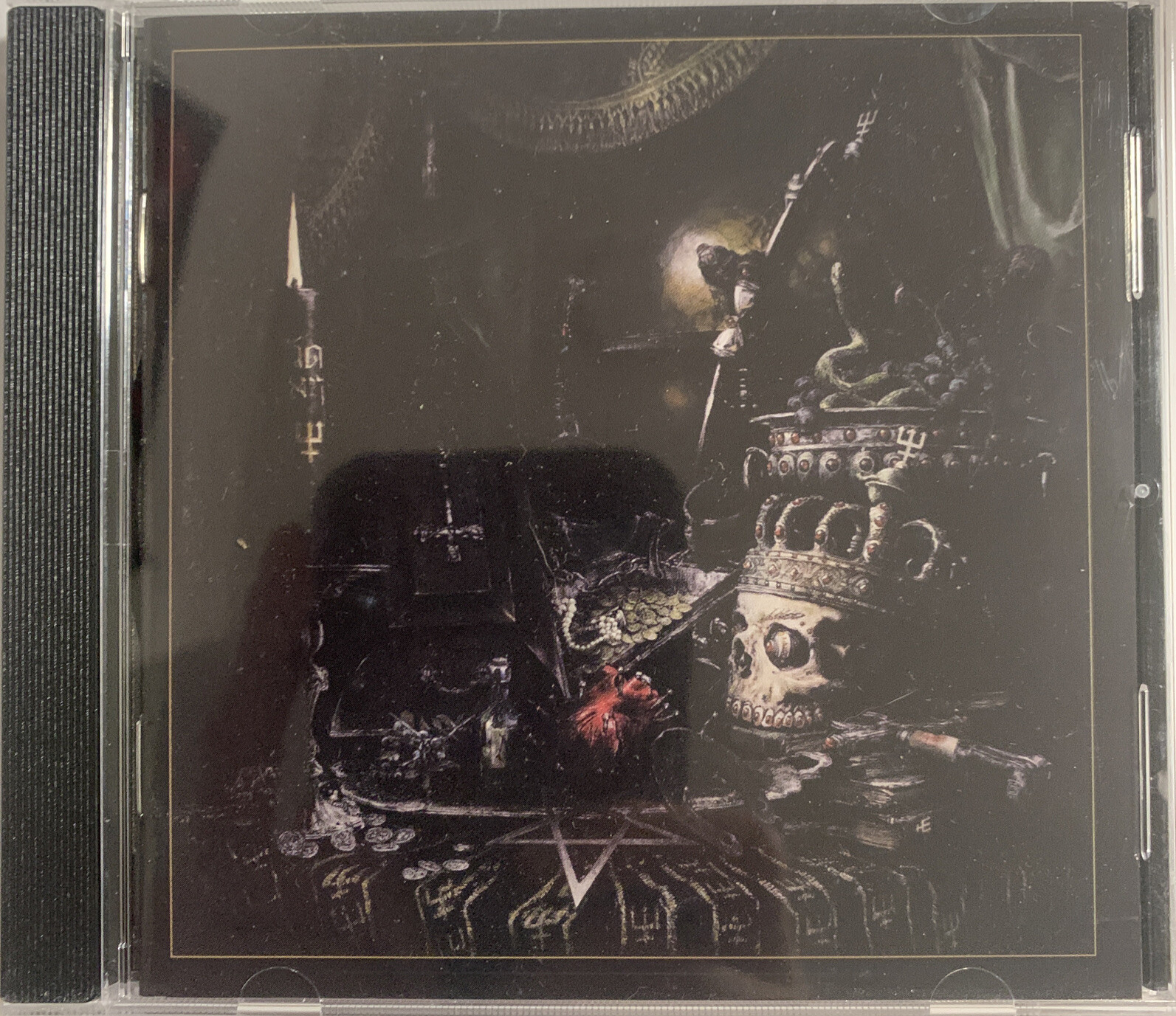 Watain ‎– The Wild Hunt CD 2013 His Master's Noise – FTW003 [Original Press]