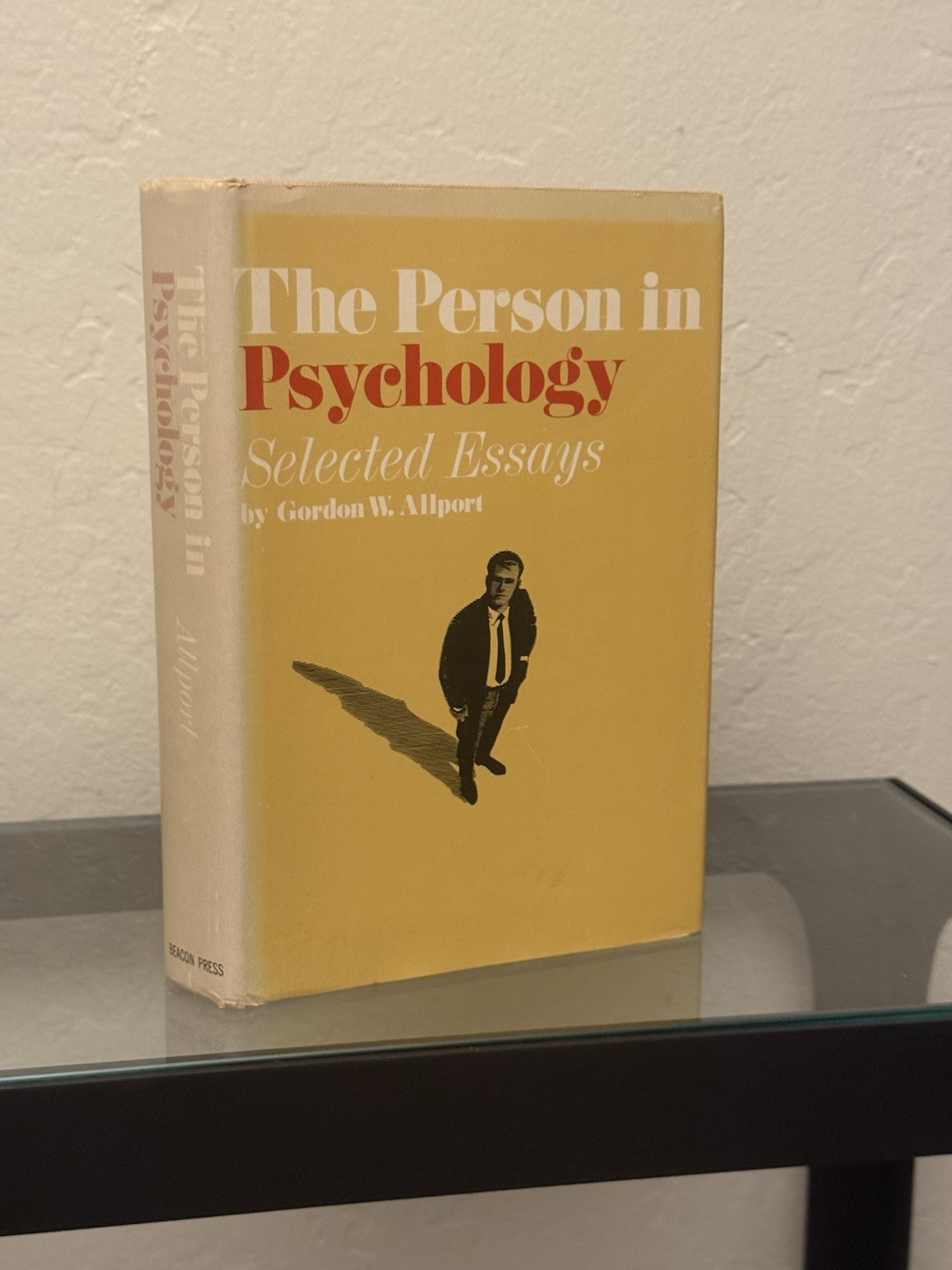 The Person in Psychology, Selected Essays by Gordon W. Allport 1968 HC/DJ/1st Ed