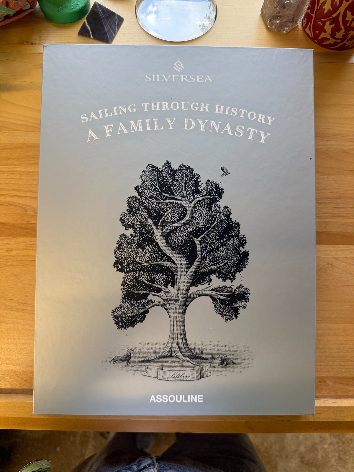 Silversea Sailing Through History A Family Dynasty Assouline w/ Slipcase signed