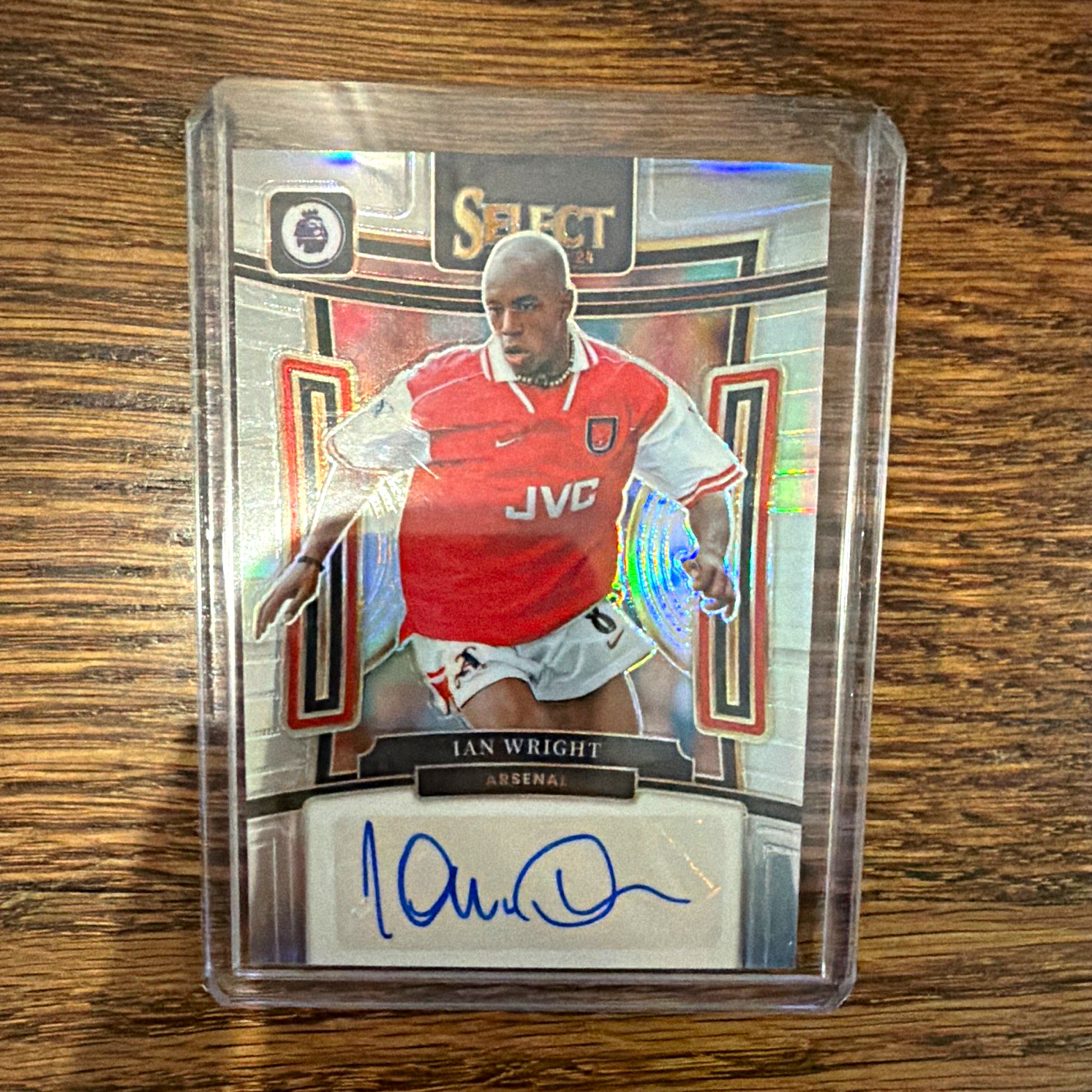 Panini Select Premier League 2023-24 Ian Wright Arsenal Signatures Auto #S-IW