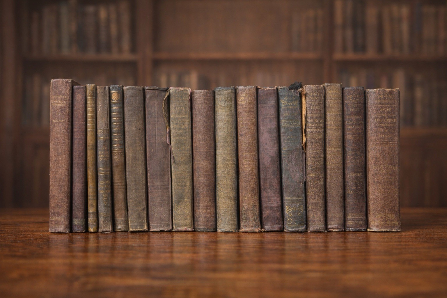 Vintage University Library Book Lot c.1920s–1930s Hardcover Antiquarian