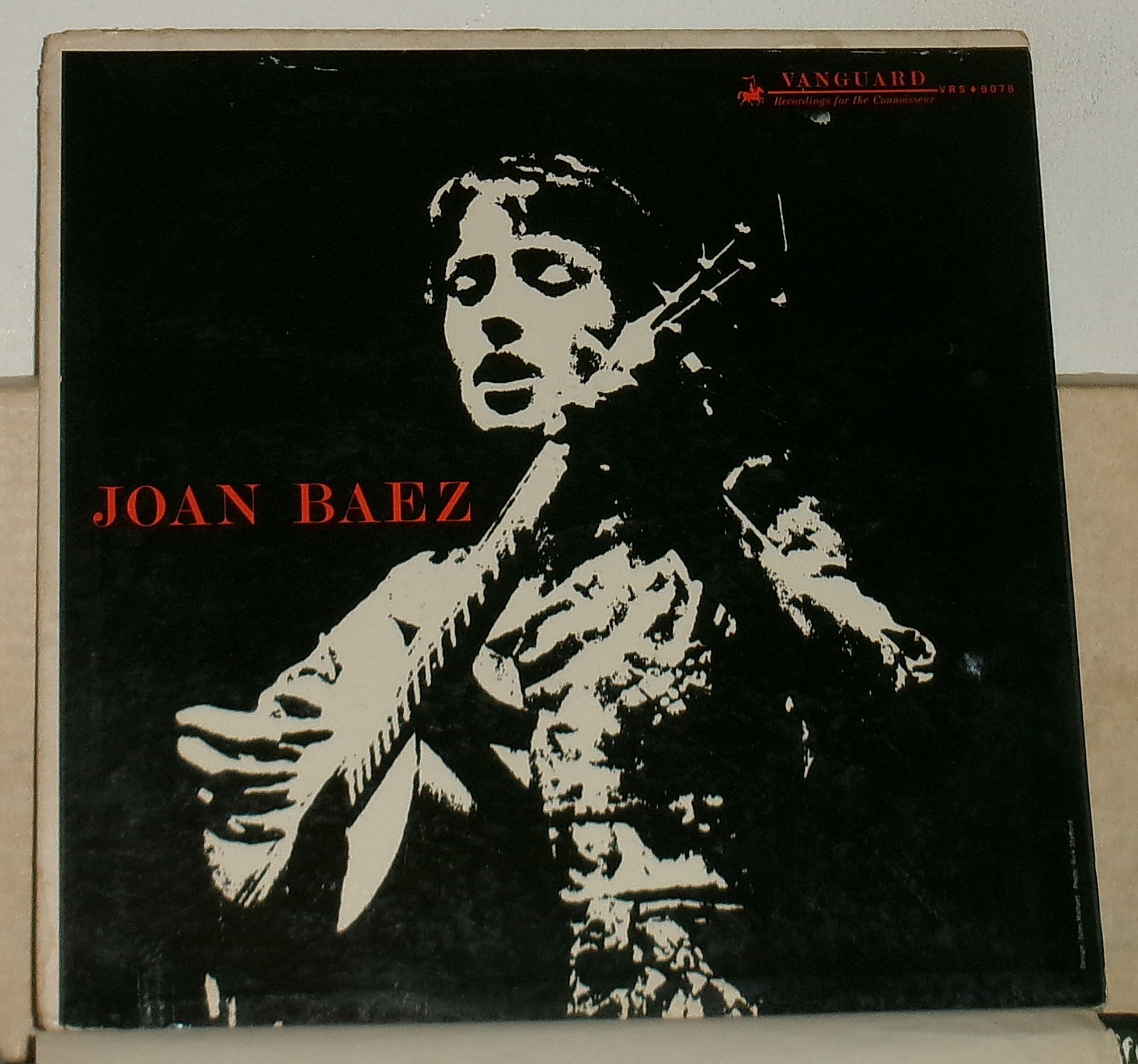 Joan Baez - Self Titled - 1961 Mono Vinyl LP Record Album Joan Baez - Self Titled - 1961 Mono Vinyl LP Record Album