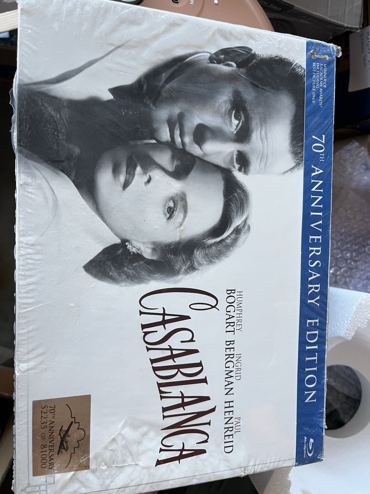 Casablanca 70th Anniversary Limited Collectors Edition Bluray/DVD New Casablanca 70th Anniversary Limited Collectors Edition Bluray/DVD New