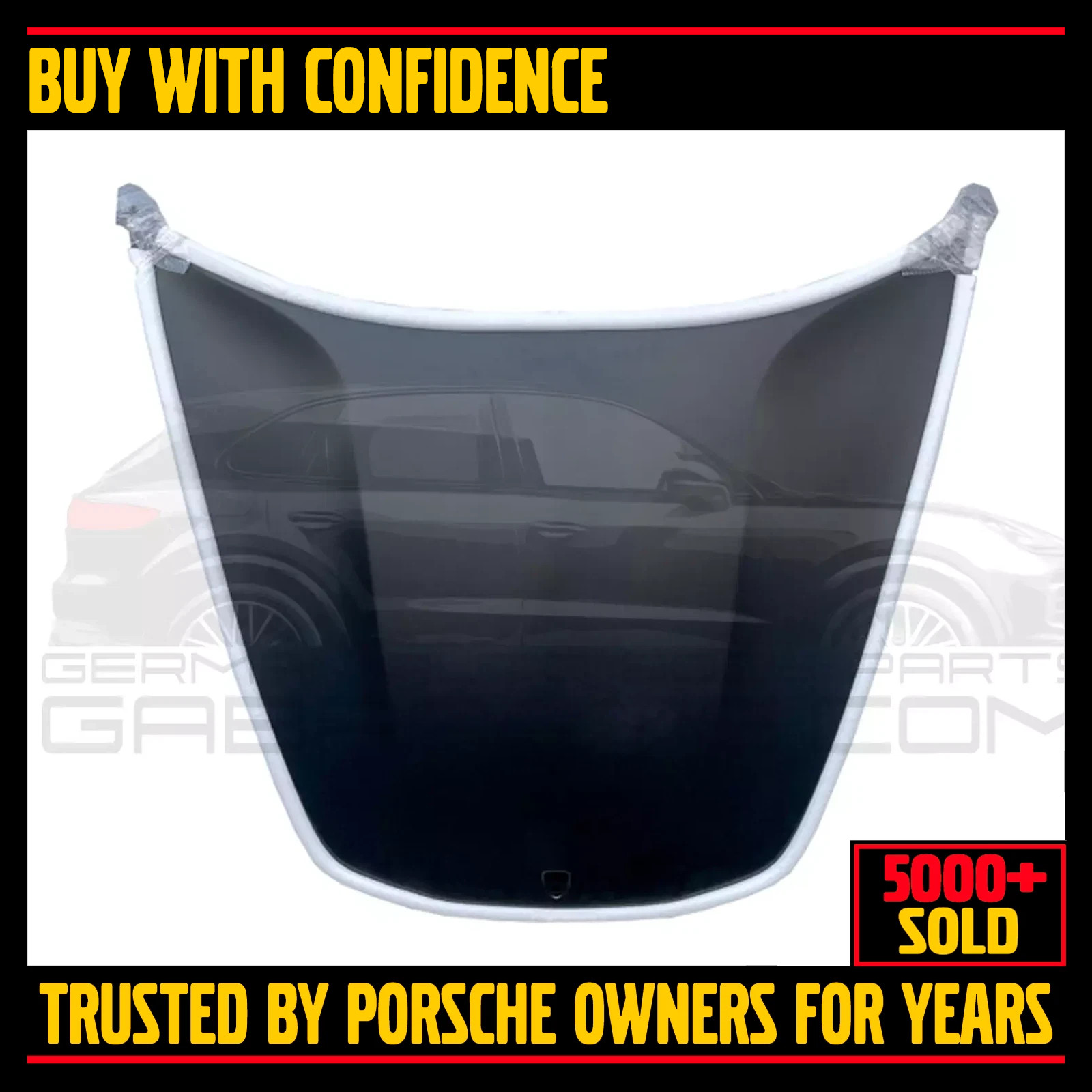 NEW PREMIUM PORSCHE PANAMERA 2010-2016 FRONT HOOD BONNET LID 97051101106GRV