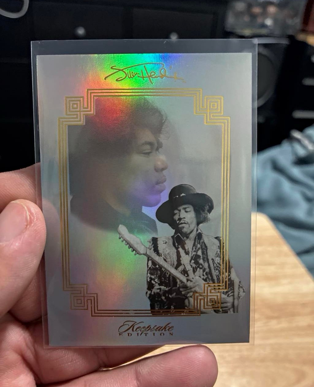 Super Products Inc. 2025 Jimi Hendrix Keepsake Collection Keepsake #127 Insert Super Products Inc. 2025 Jimi Hendrix Keepsake Collection Keepsake #127 Insert