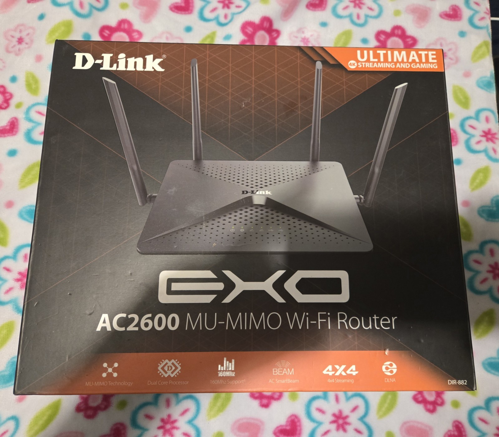 D-Link EXO AC2600 MU-MIMO Wi-Fi Router 4K Streaming Gaming