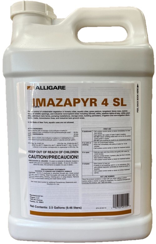 Imazapyr 4SL Herbicide - 2.5 Gallon - (Similar to Arsenal AC, Polaris AC)