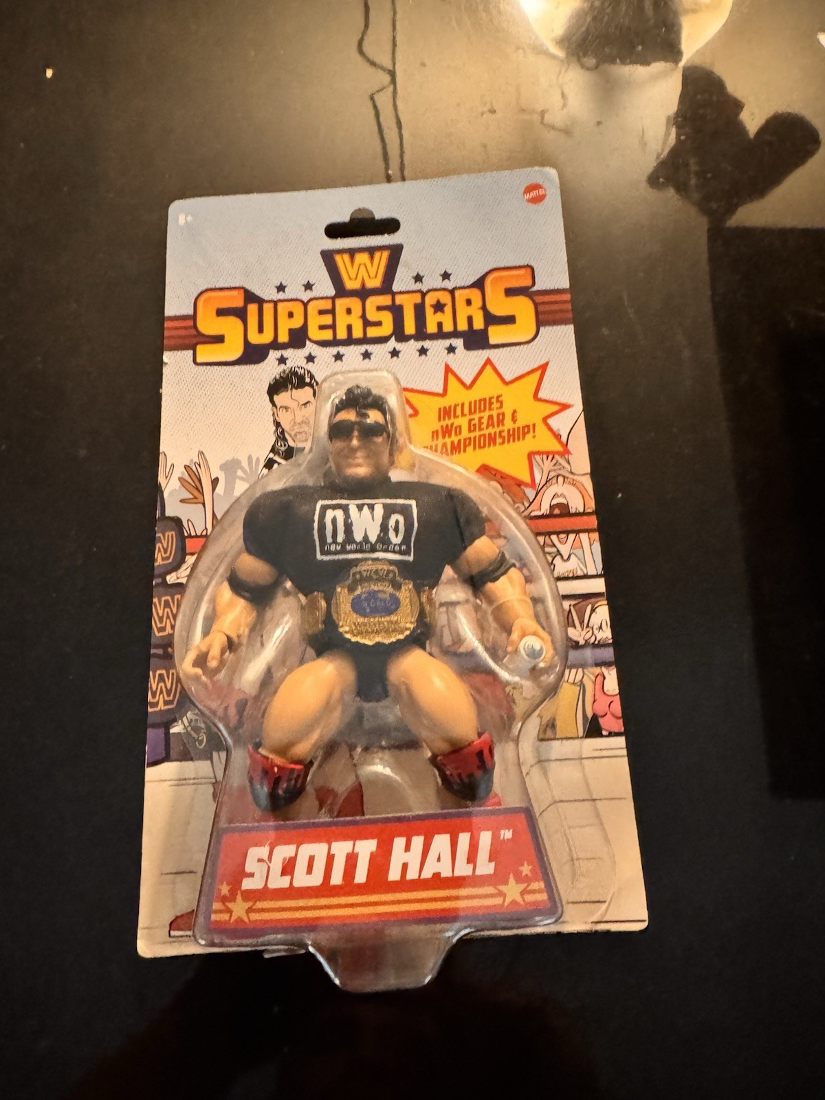 WWE Superstars Scott Hall Action Figure NWO Gear Series 2 Mattel 2021 Sealed WWE Superstars Scott Hall Action Figure NWO Gear Series 2 Mattel 2021 Sealed