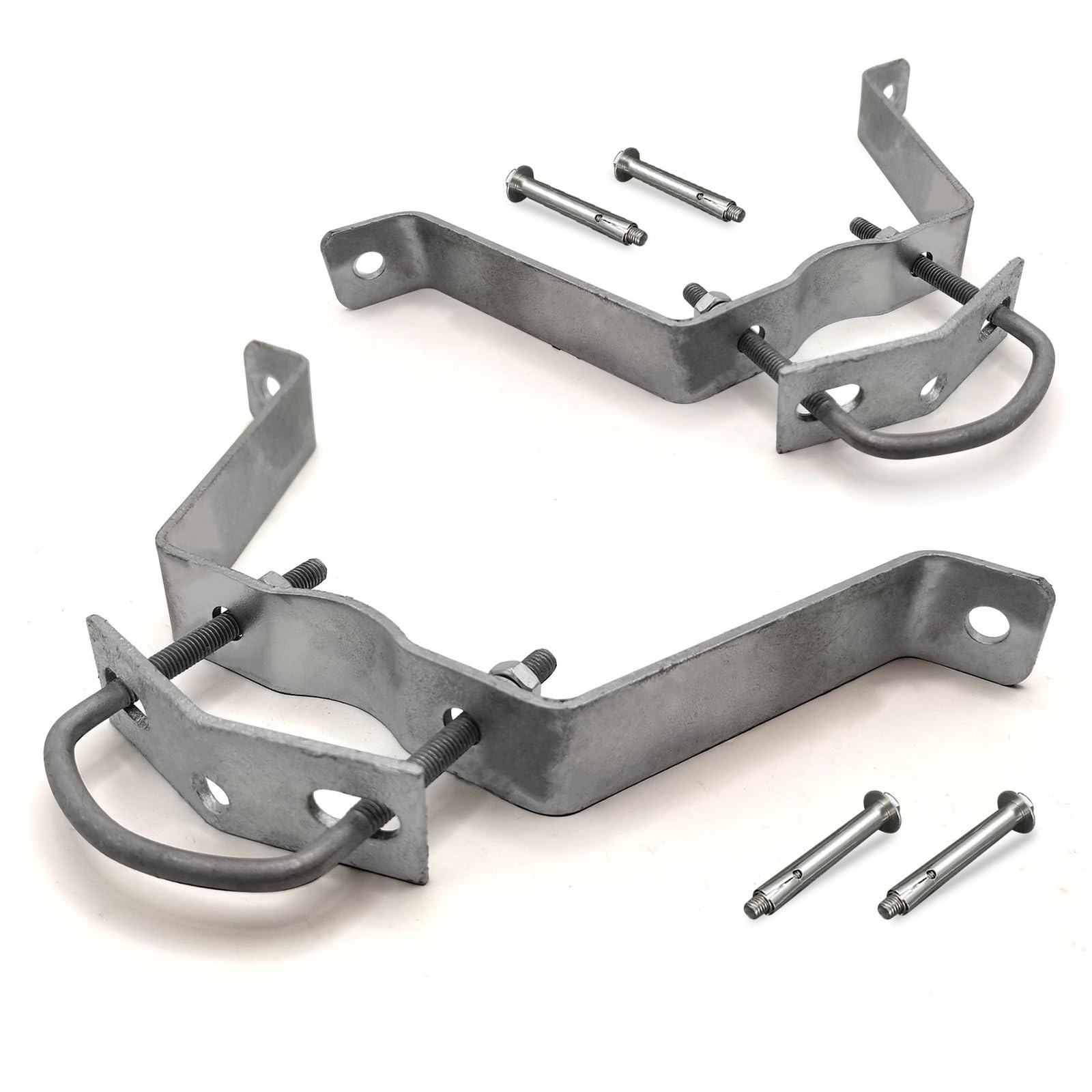 Dual Antenna Wall Mount Kit with Heavy-Duty Galvan
