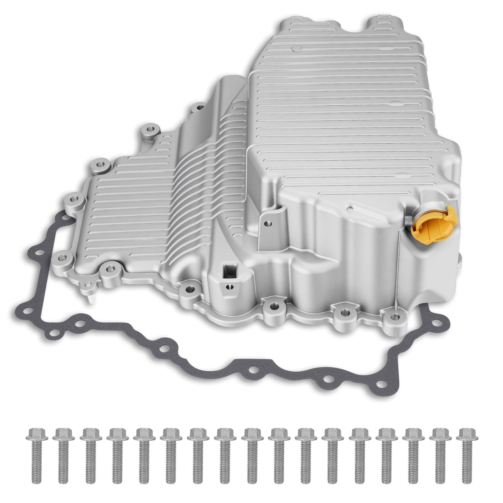Aluminum Engine Oil Pan For 2017-2019 Ford F-150 3.5L V6 Expedition HL3Z-6675-A