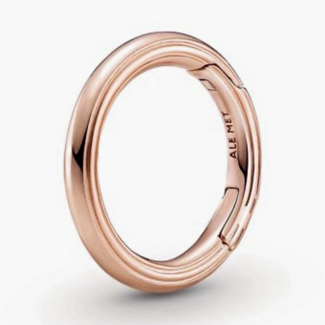 AUTHENTIC PANDORA 14kt Rose Gold Plated Connector AUTHENTIC PANDORA 14kt Rose Gold Plated Connector