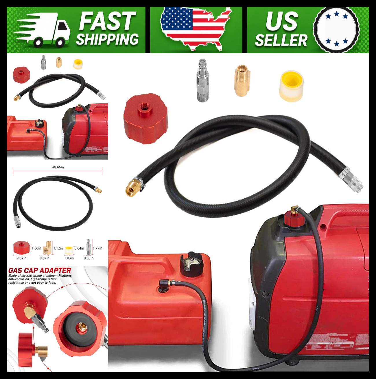 Single System Extended Fuel Kit for Portable Generators Single System Extended Fuel Kit for Portable Generators