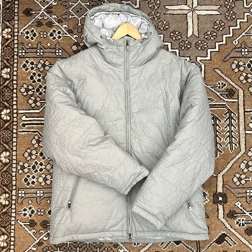 Vintage Analog Burton AG Quilted Snowboard Jacket Parka Mens M Puffer Puffy