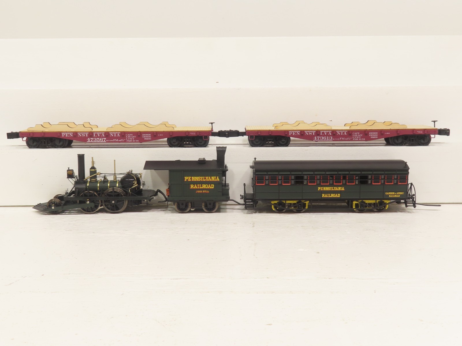Lionel 2122040 Pennsylvania John Bull Display Set for World\'s Fair NIB